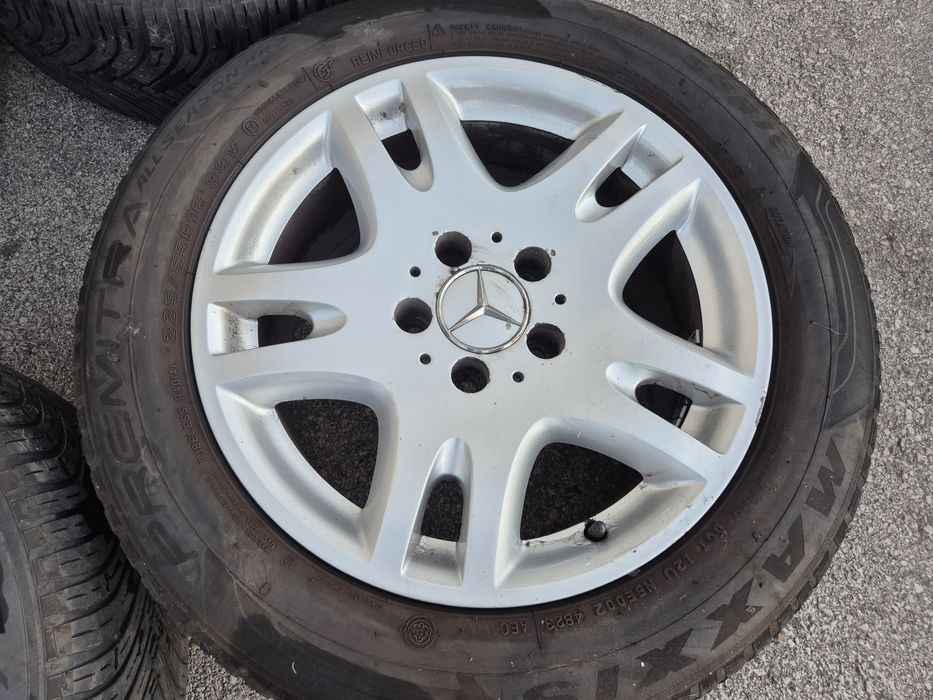 5х112/16 с гуми Мерцедес E C class ML 5x112/16 Mercedes Skoda Audi