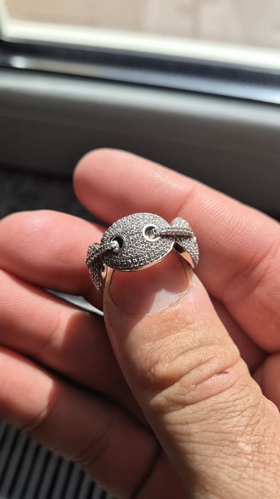 Inel argint 925 king ice