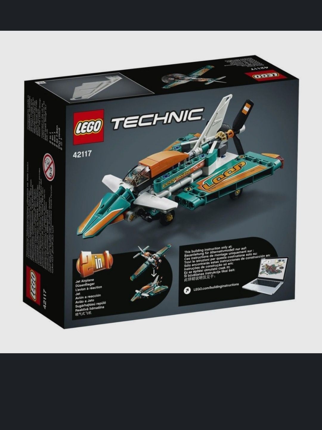 Бесплатная доставка Конструктор LEGO Technic 42117 Гоночный самолёт