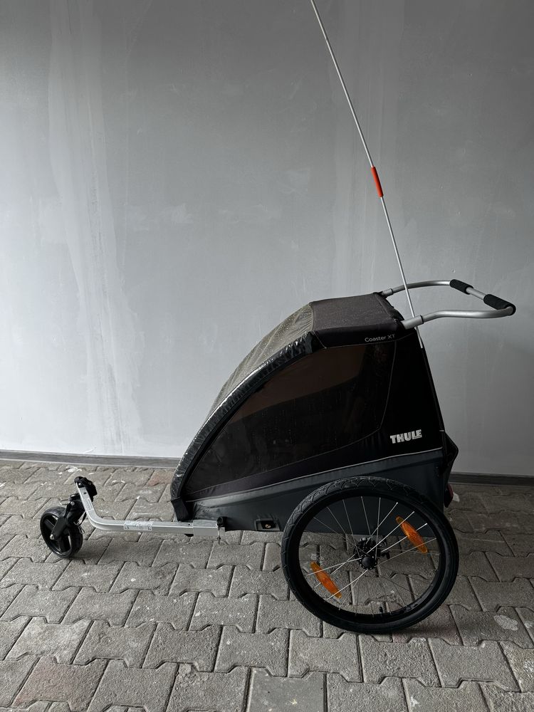Remorca de bicicleta / carucior pentru copii Thule nou