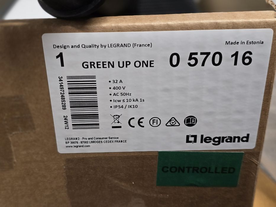 Statie de incarcare Legrand GREEN UP ONE 22 KW, Modul 3, IP54, cu cabl