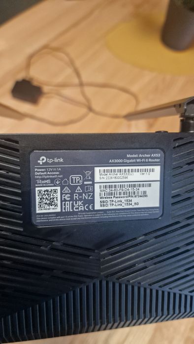 Рутер TP-LINK Archer AX53 AH3000 WIFI 6