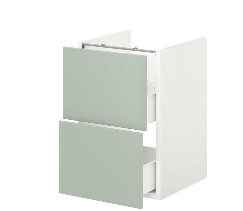 шкаф с 2 чекмеджета и мивка към него