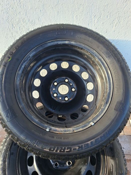 Jannte cu cauciucuri iarna 5×112/205/60/16