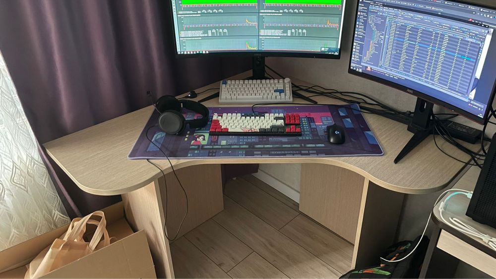 144 Гц Aoc изогнутый игровой монитор