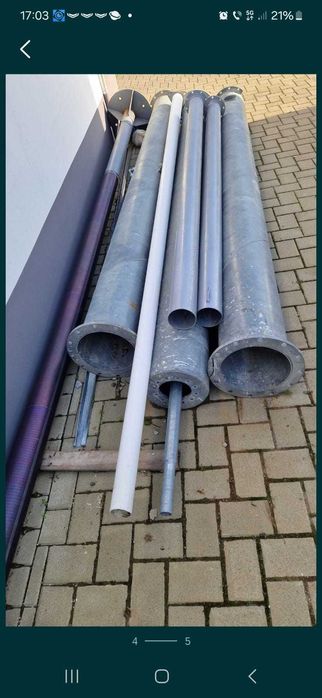 Eoliană 10 KW completă – 3/pale/4 m, stâlp 13 m