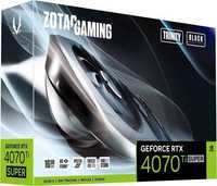 ZOTAC GeForce RTX 4070 Ti SUPER Trinity Black Edition Gaming