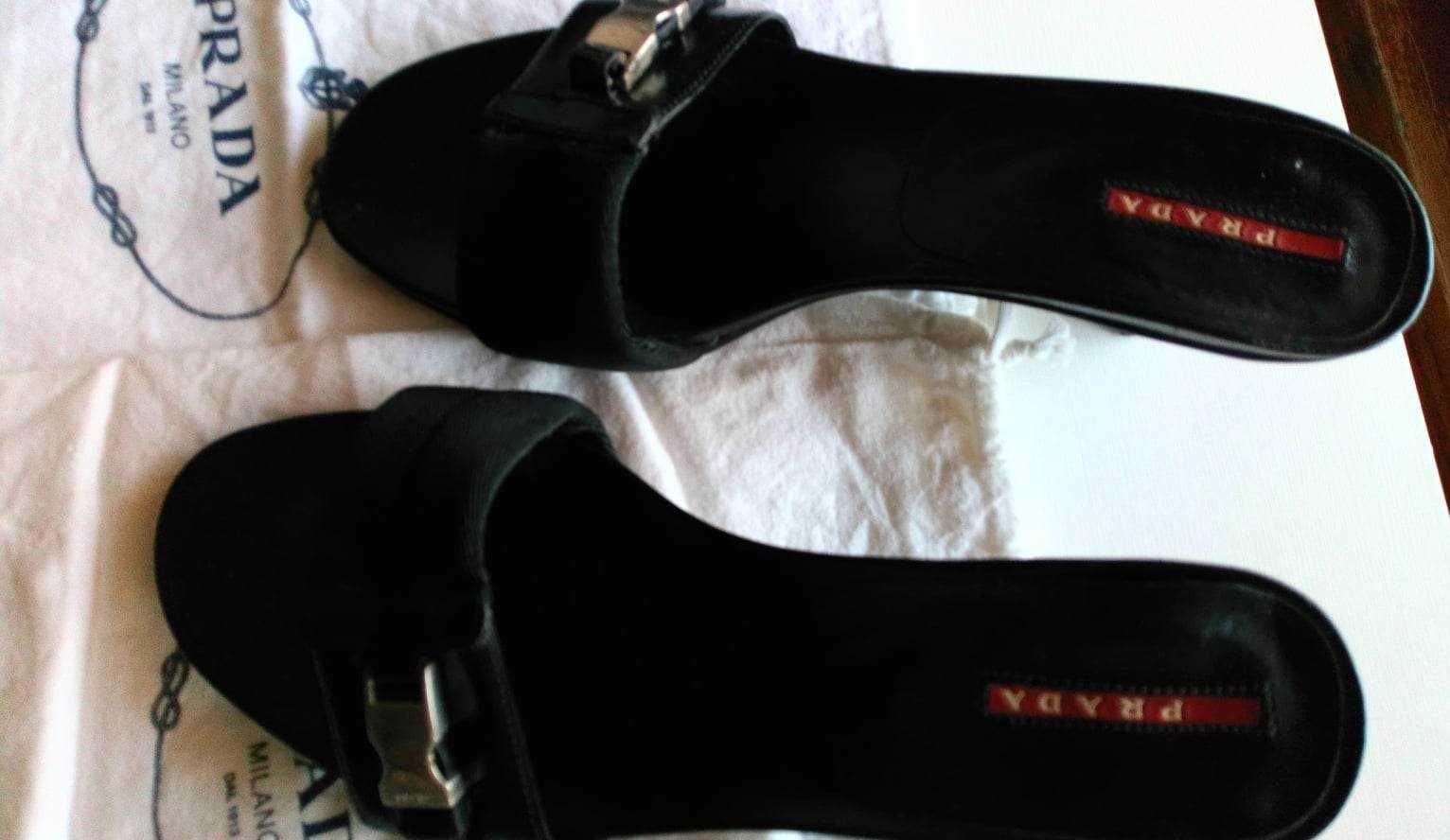 Чехли PRADA, черни, 38