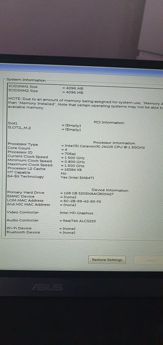 Mini PC / Tiny DELL 5070, Intel J4105(4-core, 4MB), 8GB RAM, 128GB SSD