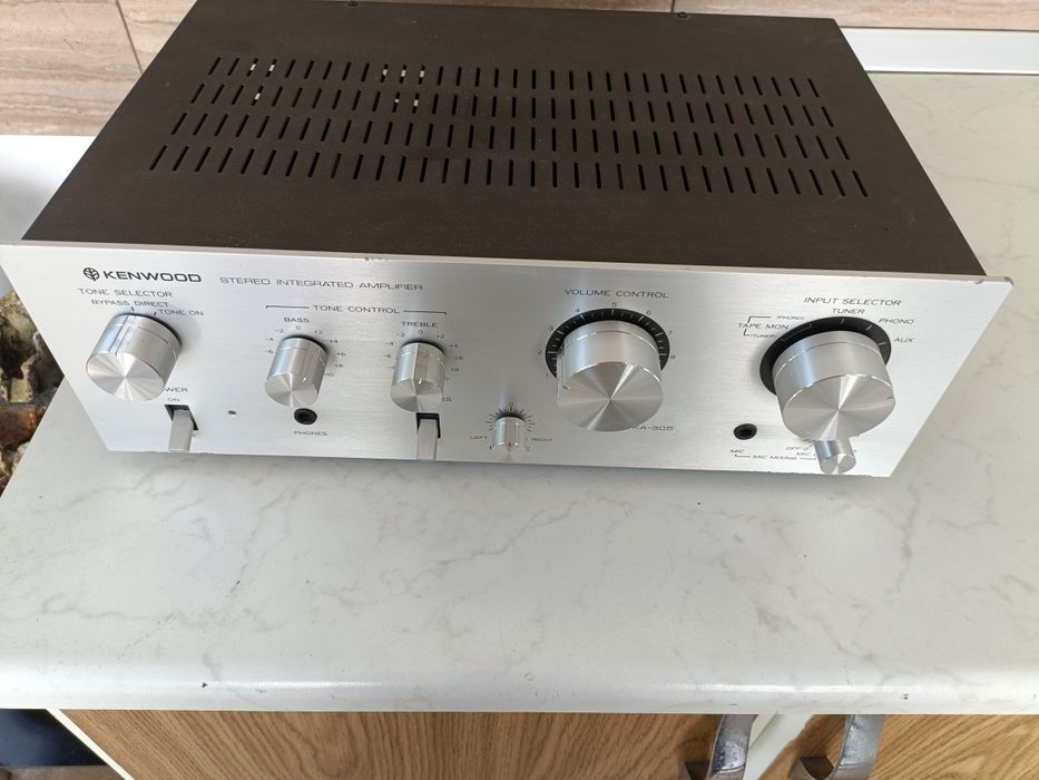 Kenwood KA 305, amplificator stereo vintage, made in Japan