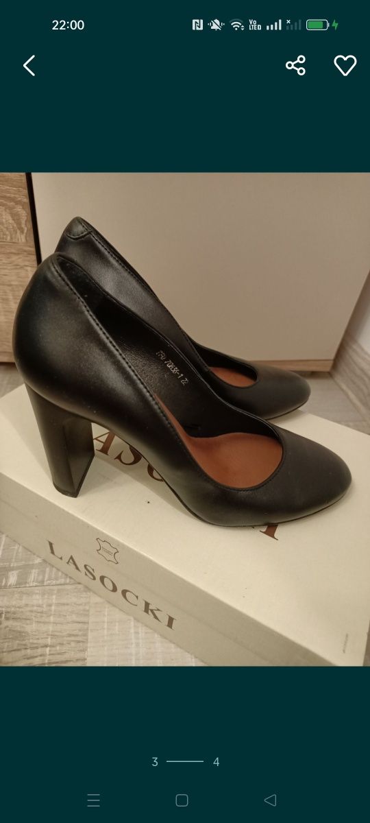 Pantofi piele naturala