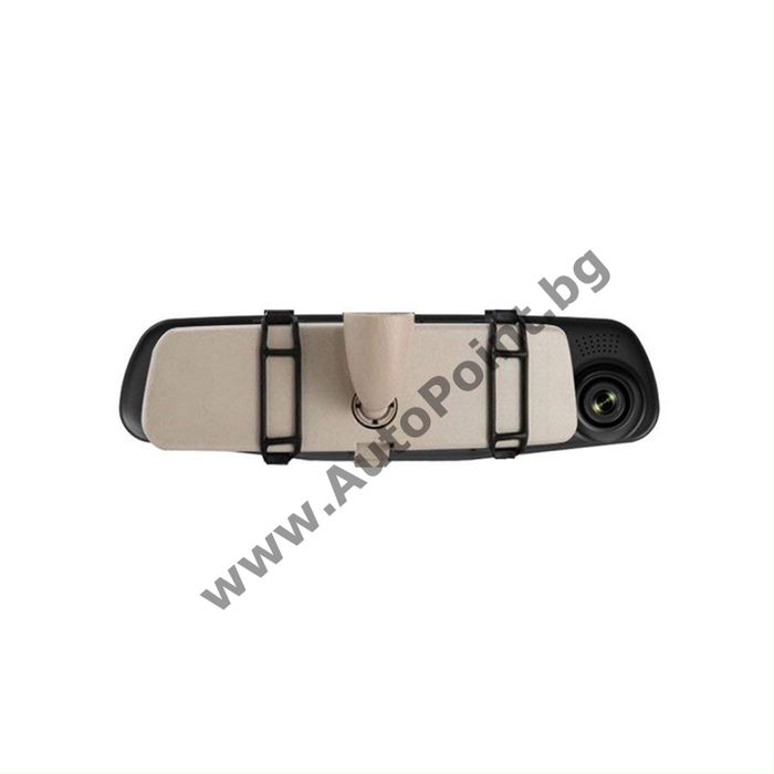 Видеорегистратор с огледало и камера за задно виждане