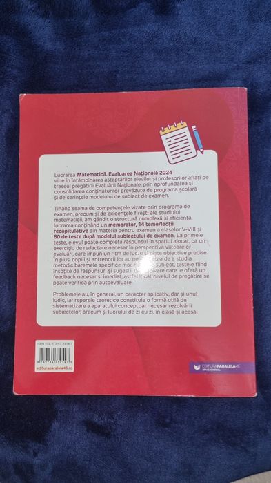 Culegere matematica Evaluarea Nationala