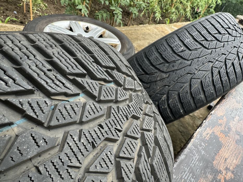 Set jante orignale Audi 225/55 R16 prindere 5x112