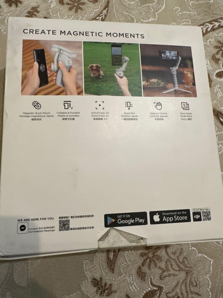 Стабилизатор dji osmo 4
