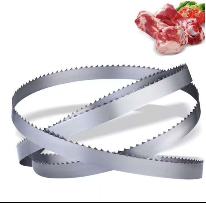 Полотно ленточной пилы для резки мяса и костей.