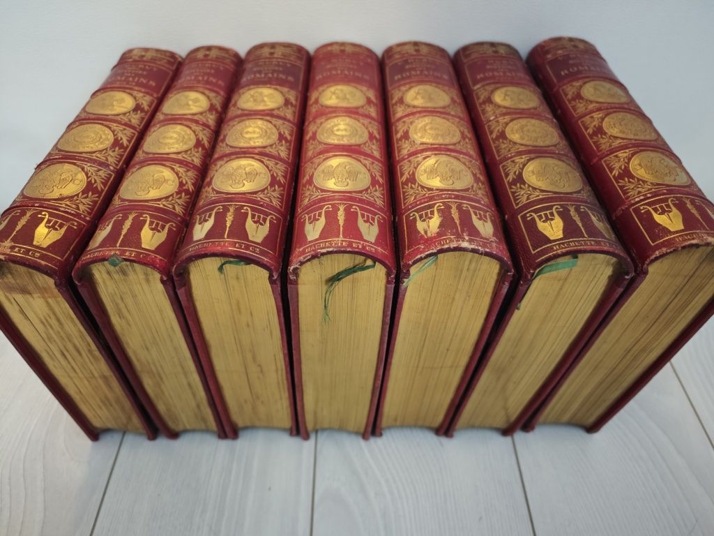 Colecția Istoria Romanilor,Completa,7 vol,Duruy,1879,LUX
