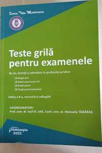 Grile pentru examenele de an, licență și admitere in profesii juridice