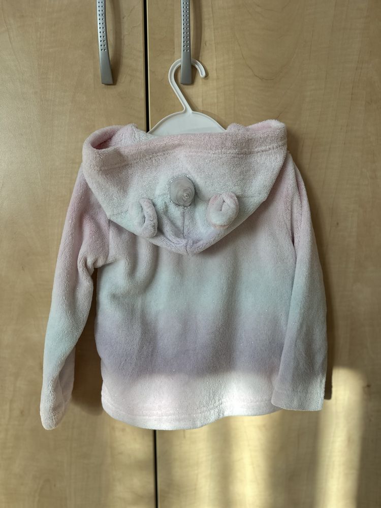 Bluza fleece unicorn marime 98/104