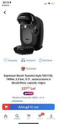 Espressor Bosch Tassimo