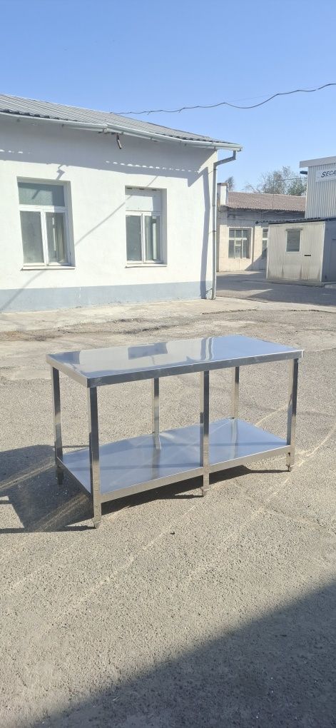 Стол нержавейка для кухни ресторан Nerjaveyka