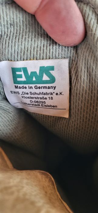 Cizme piele bocanci protectie pompieri germania ews awg svsu isu