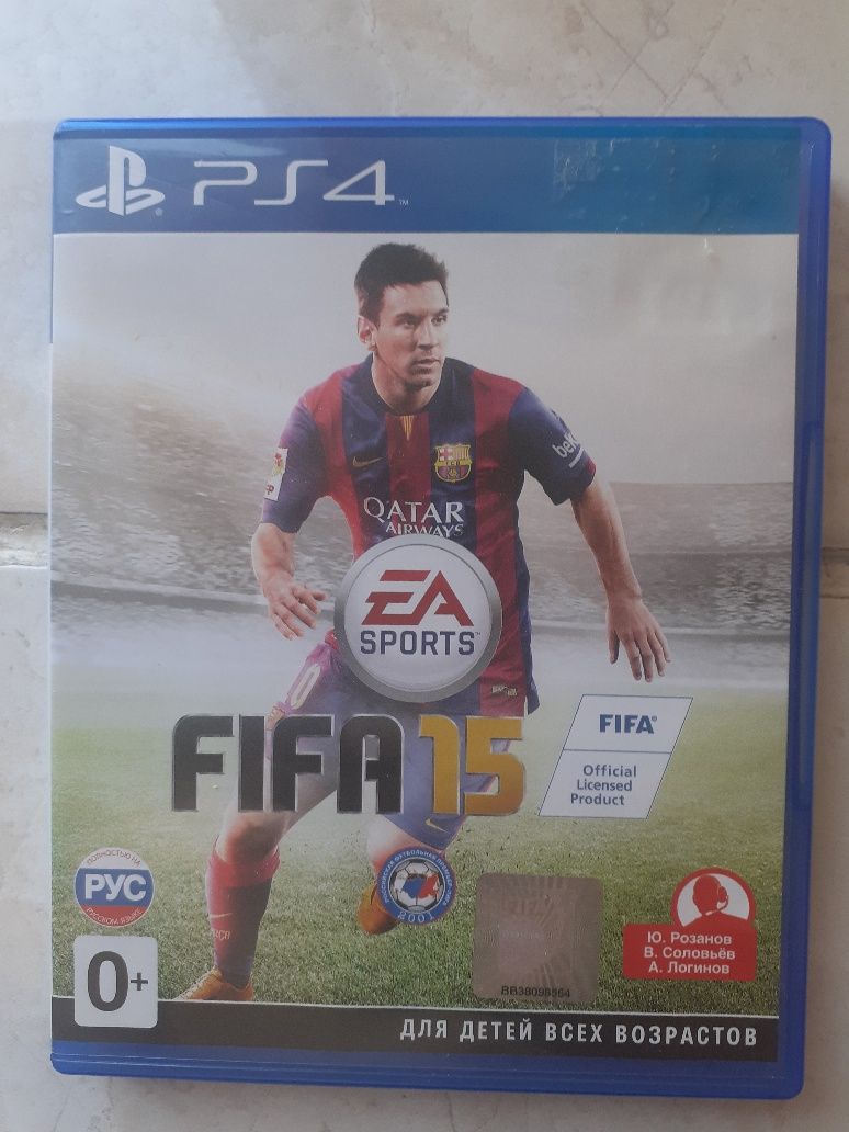 Fifa 15 продам/обменяю диск для Playstation 4