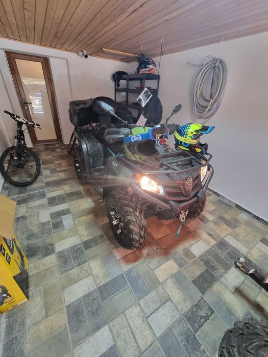Vând atv cf moto 520 aproape nou, accept schimb cu model nou