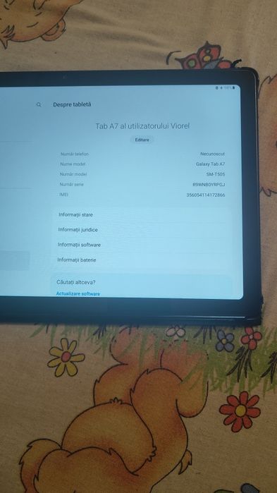 Tableta Samsung Tab A7 cu SIM