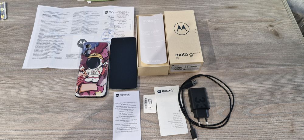 Motorola Moto g54, Power Edition, 256GB, 12GB RAM, 5G, Mint Green