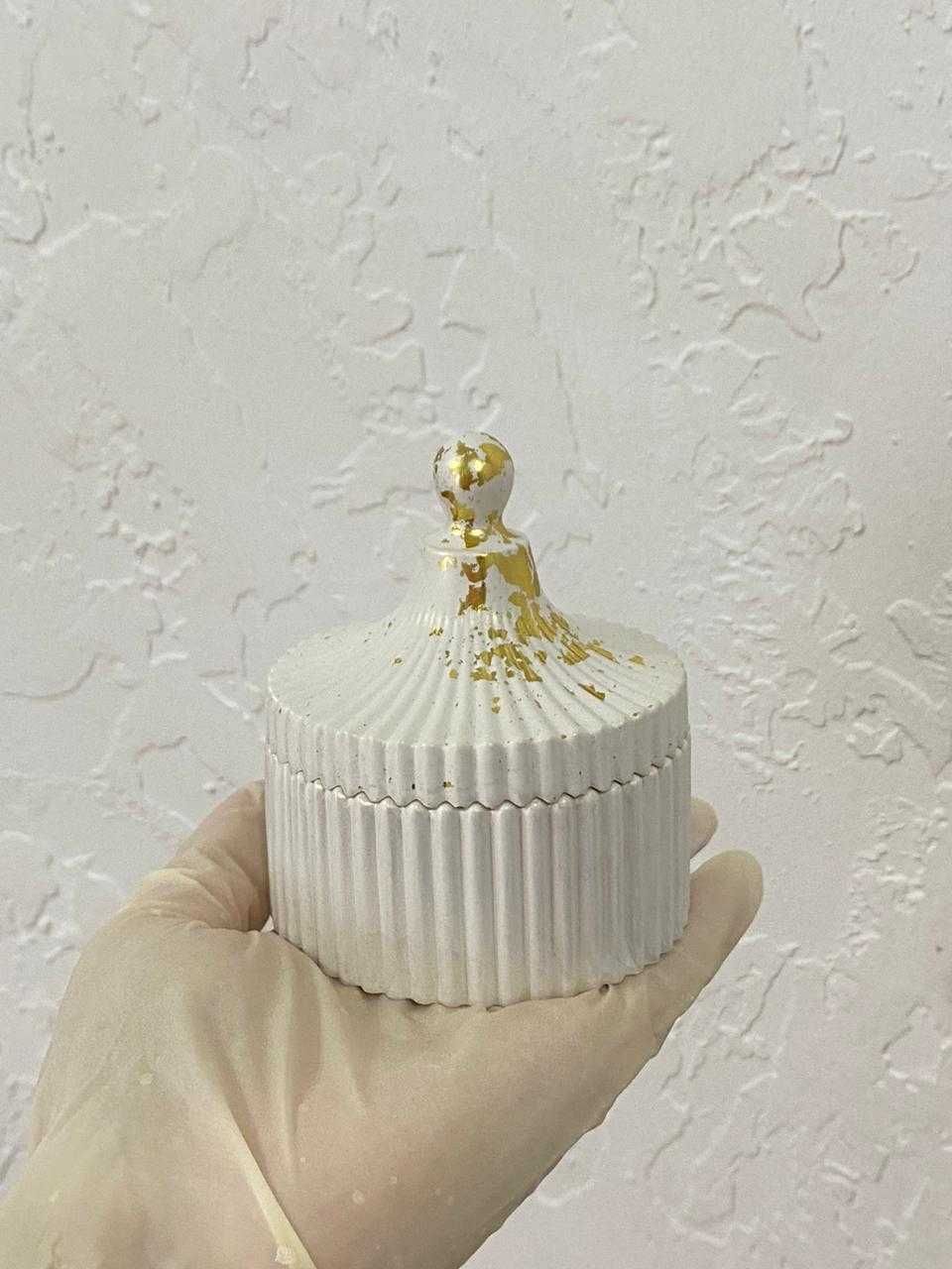 шкатулки из гипса