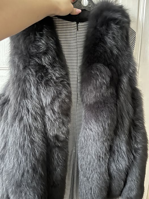 Безрукавка песец натуральный