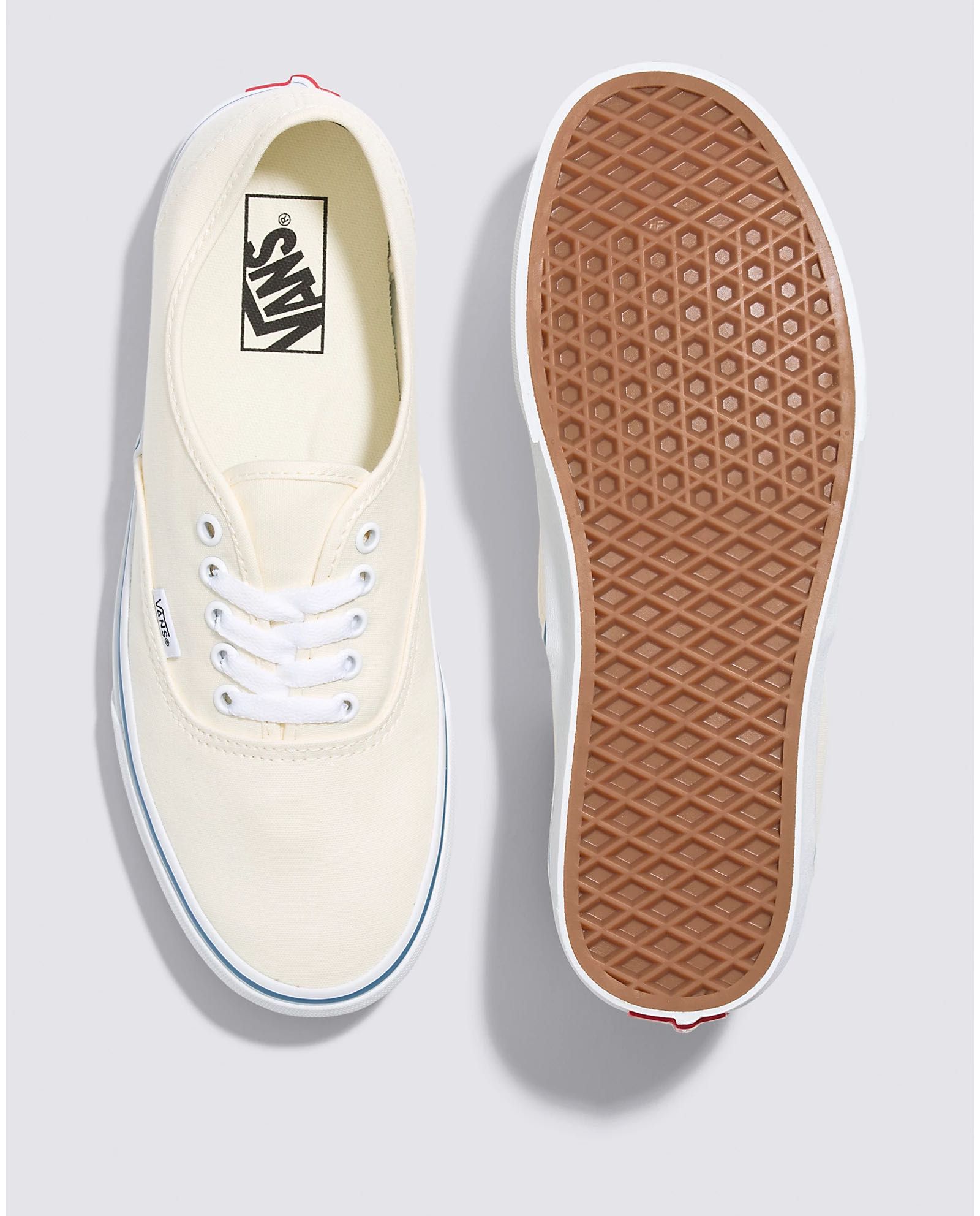 Vans Authentic White (light yellow, from USA)