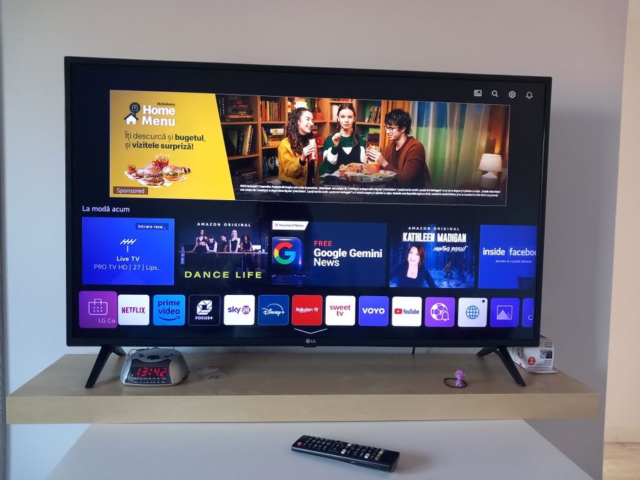 Televizor LG 108 cm, Smart, 4K Ultra