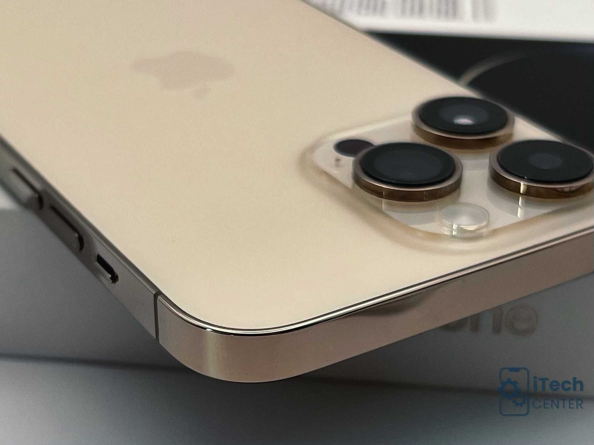 iPhone 14 Pro MAX, 256GB, Gold, 100% батерия, КАТО НОВ, ГАРАНЦИЯ!