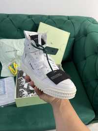 Adidasi Off White 3.0 Court piele naturala Premium