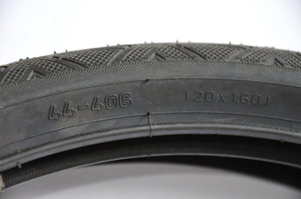 Външни гуми за велосипед колело BMX - DOM (20х1.60)