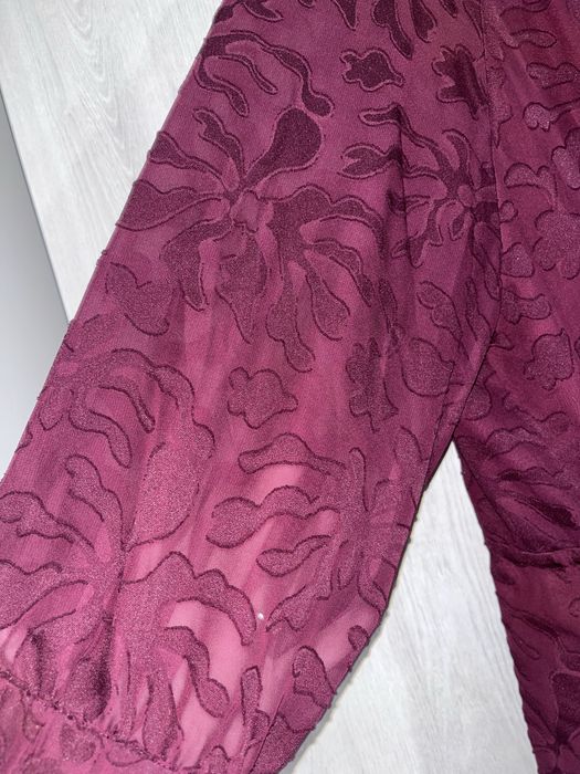 Rochie dantela cordon talie