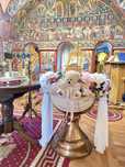 Decor botez cristelnita ferita  biserica