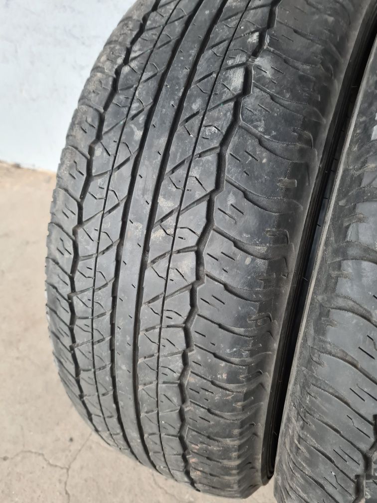 2 бр. летни гуми 265/60/18 Dunlop 5,5 mm DOT 2414