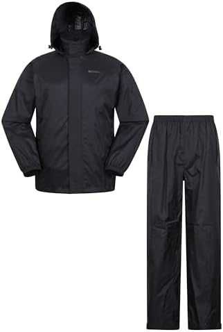 Нов Лек мъжки дъждобран яке панталон с чантичка Водоустойчив комплект