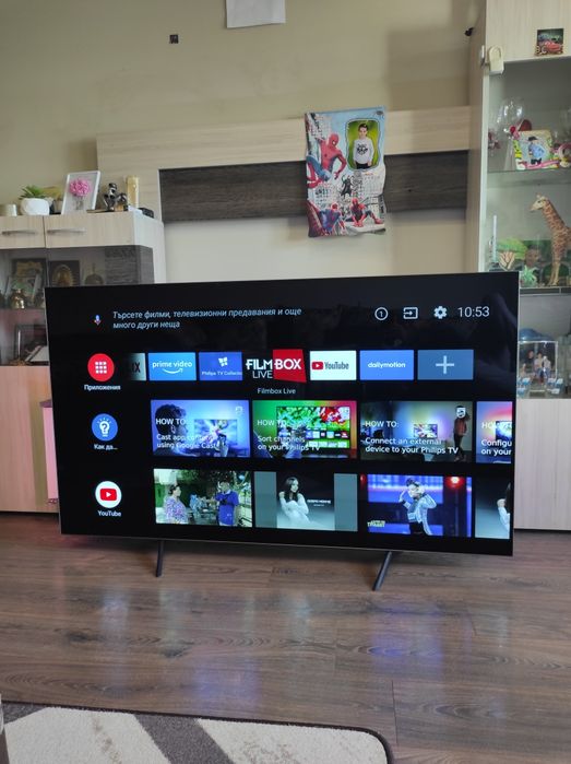 PHILIPS OLED 65 инча Android Ultra HD 4K Ambilight