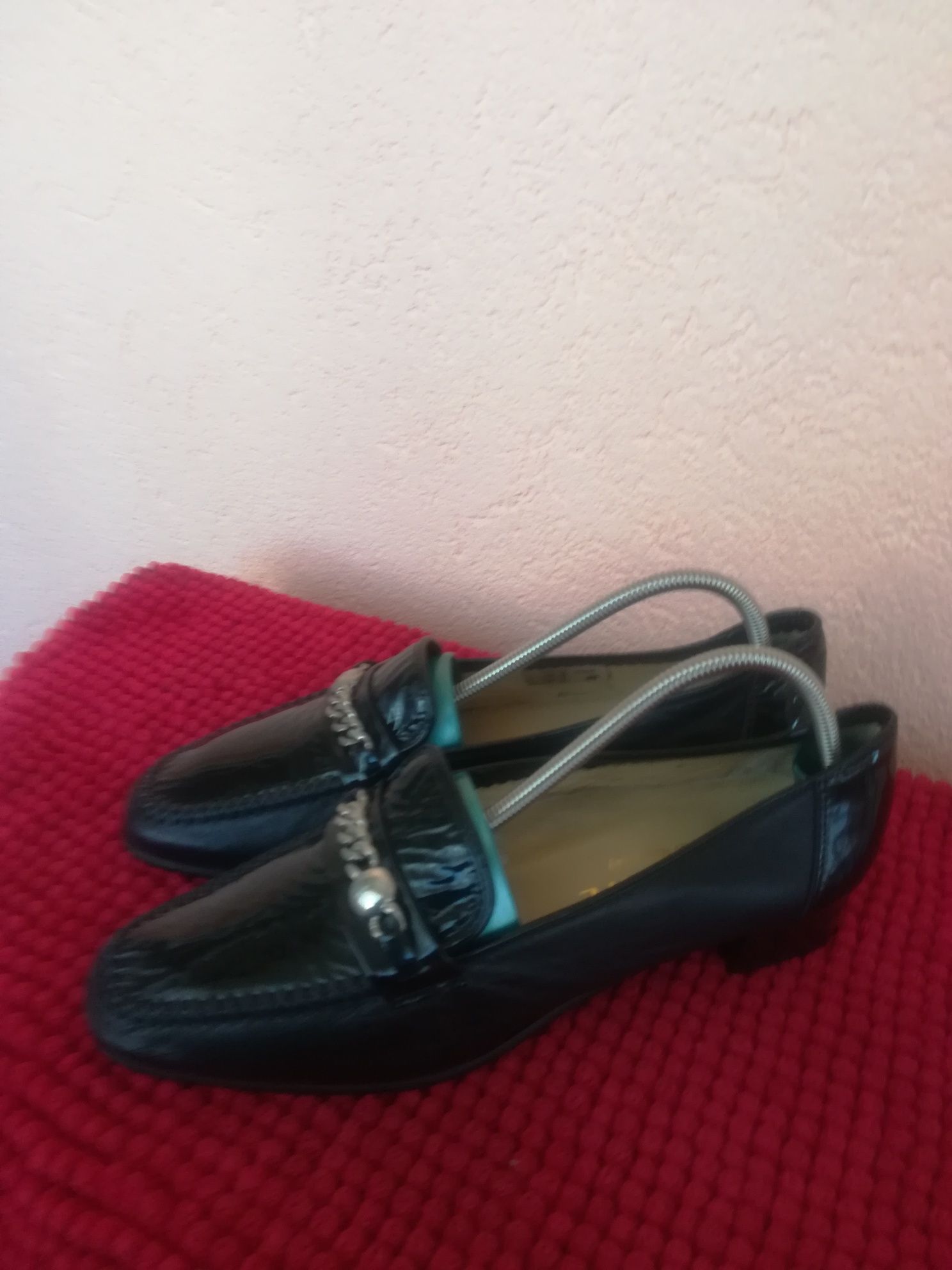 Pantofi piele nr 40 dama Brunate