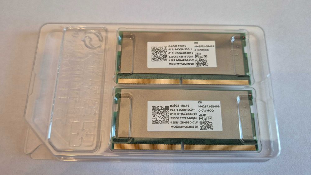 Memorie RAM Samsung 16 GB (2x8GB) DDR5 5600Mhz pentru laptop