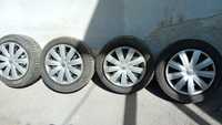 Set 5x112 16,  anvelope 205 55 16 profil 7mm