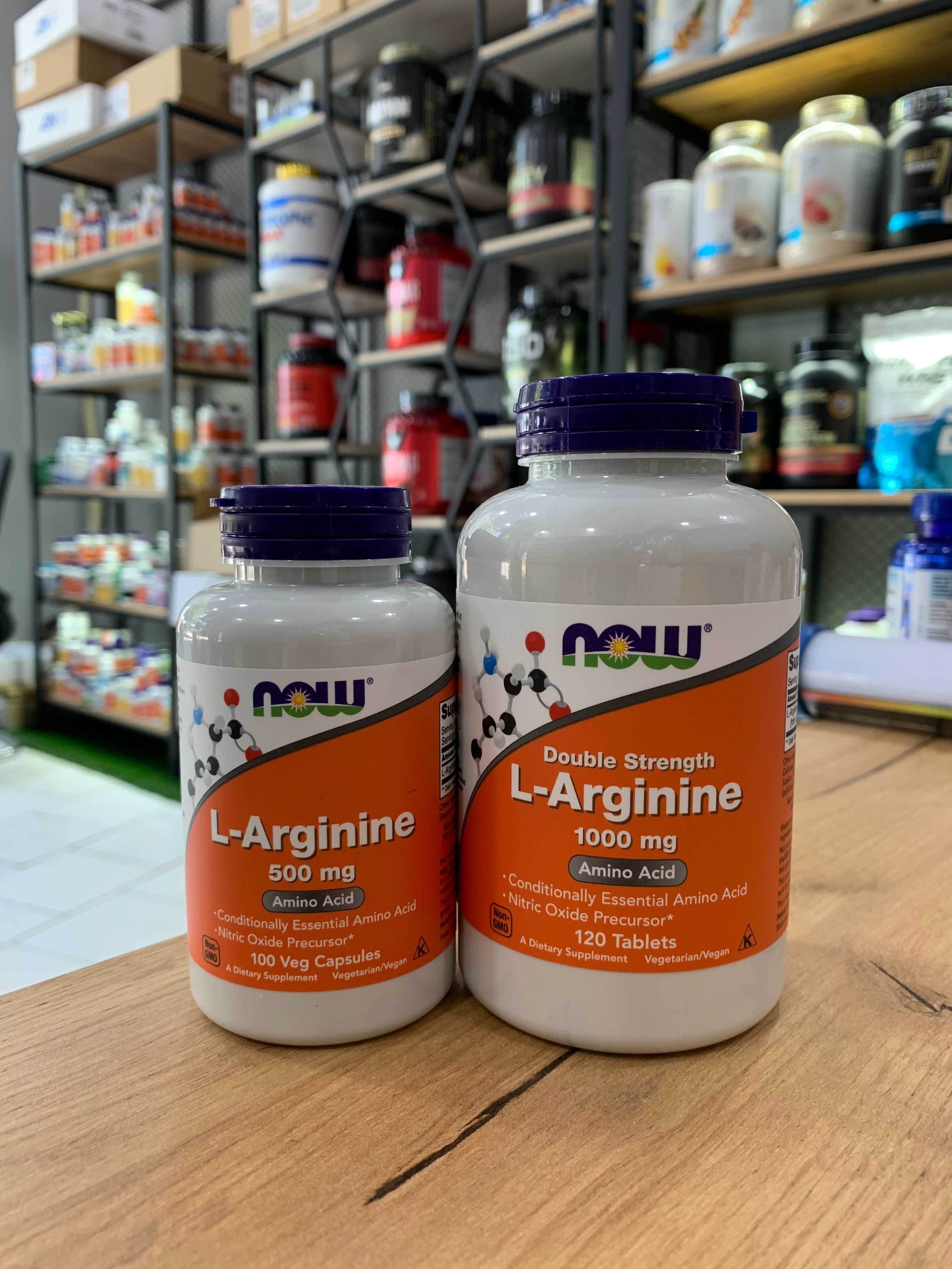 NOW FOODS L-Arginine 1000mg - 120 tabs
