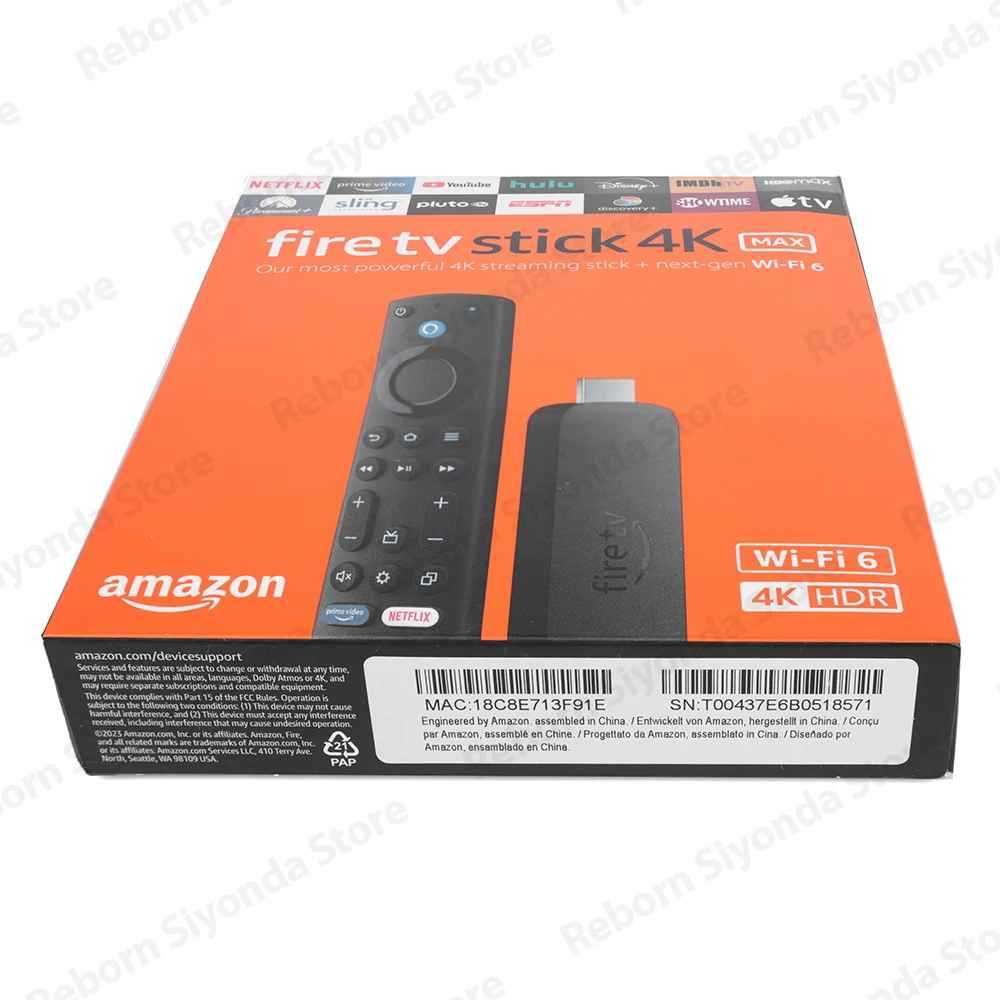 Amazon тв бокс R6 Plus 4K Fire TV Stick Alexa Бърз стрийминг