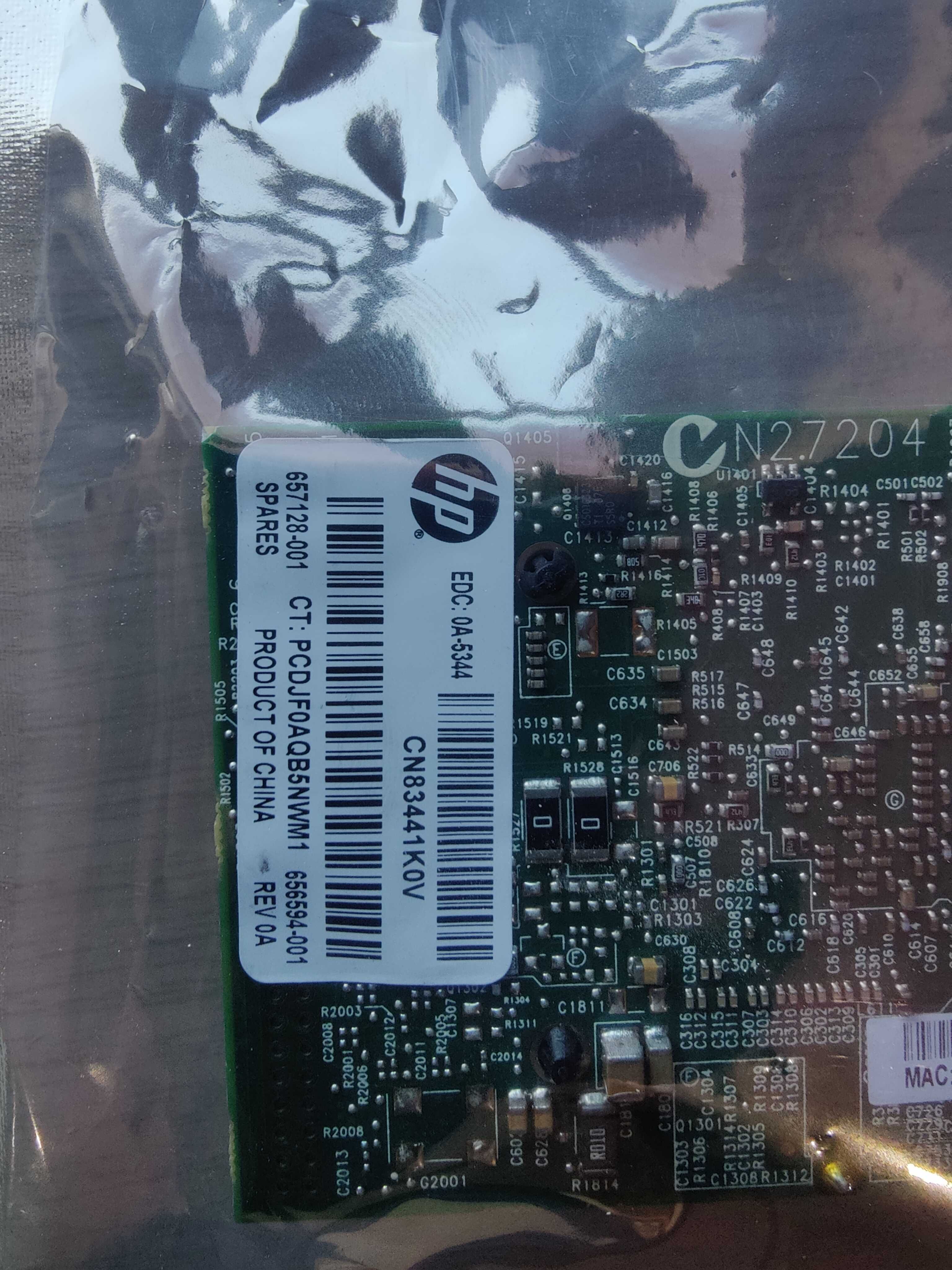 Placa retea HP 530T dual port 10GBe