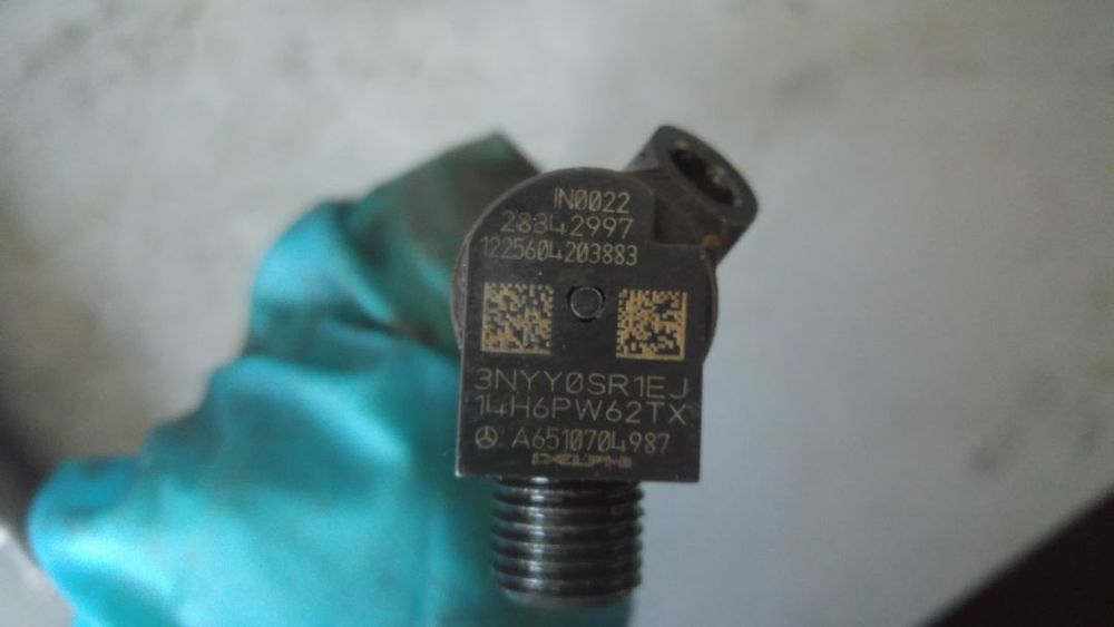 injector mercedes c-class w204 e-class w212 2.2cdi euro 5 28342997 a6510704987