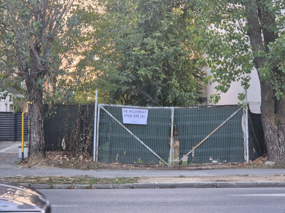 TEREN DE INCHIRIAT 800Mp Bucurestii Noi Doi Cocosi